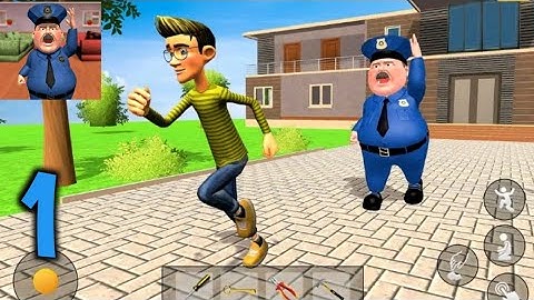 Scary Police Officer 3D Level 1 - 5 (Android iOS) Gameplay Walkthrough Part 1