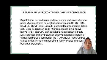 PENJELASAN PENGERTIAN MIKROKONTROLER DAN MIKROPROSESOR #FARADIZA WIDYA NINGTIAS_XI-E2_11