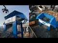 Shredding copper cables with Zatos Blue Storm twin shaft rotary shear