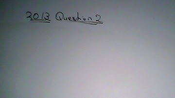 cxc Maths paper 2 question 2