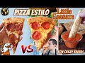 Como hacer Pizza estilo Little Caesar y Crazy Bread Sticks | Cocina Universal