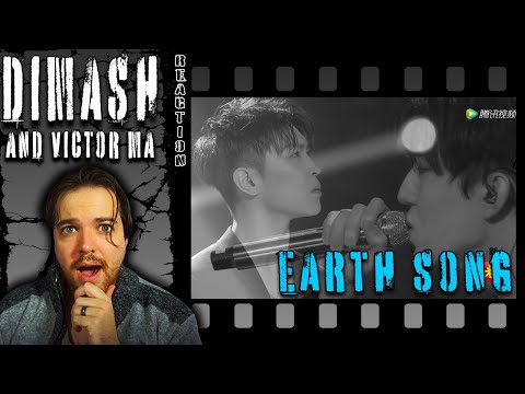 Dimash Reaction — Earth Song with Victor Ma — What a DUO!