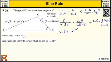 Trigonometry Without a Calculator GCSE Further Maths revision Exam paper practice & help