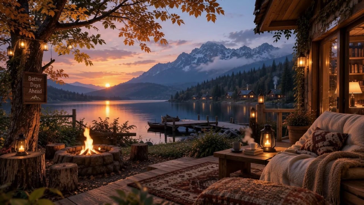 4K Beautiful Relaxing Music 🍁 Enchanting Autumn Nature Scenes with ...