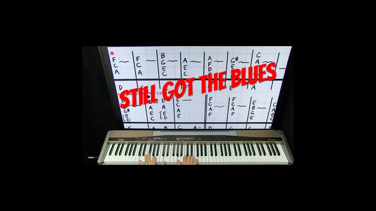 Learn To Play Piano | Still Got The Blues | Accurate Lesson  