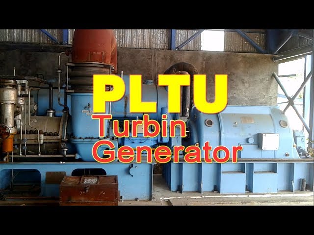 Turbin dan generator pada pembangkit listrik tenaga uap ( PLTU ) class=