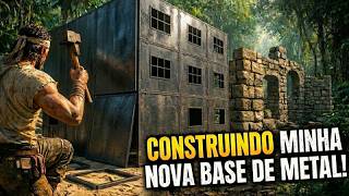 FORTIFICANDO A BASE - Vamos fechar ela no METAL - ARK RAGNAROK PVP