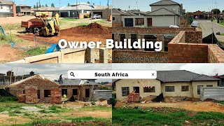 Building a House | Foundation | Walls | Roof | Windows | Plaster  Owner Building In South Africa