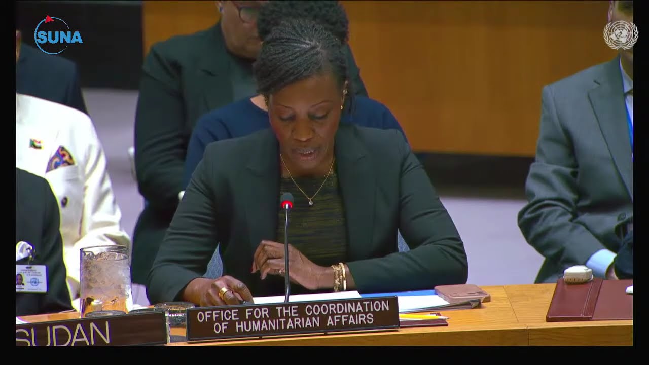 رئيس الوزراء د.كامل إدريس يخاطب جلسة مجلس الأمن بنيويورك