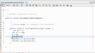 Tutorial de Programacion Java | Operador de Incremento y Decremento