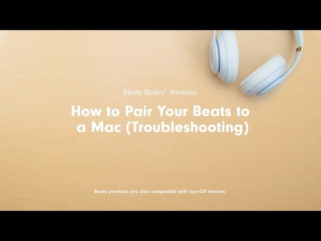 how do i connect my beats to my mac