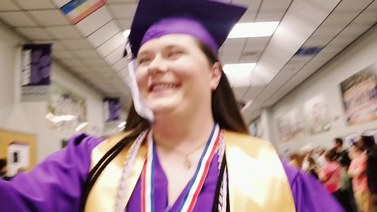 Portland Tennessee High School Graduates 2019 Senior Walk YouTube