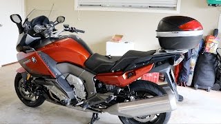 BMW K1600 GT & Schroedie LED Lights with two colour emblem