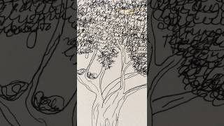 scribbling art techniques, how to do scribbling art, #shortsfeed #art