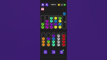 Ball Sort Master Level 91 #ballsortmaster #ballsortmastersolution #puzzlegame #gaming #games
