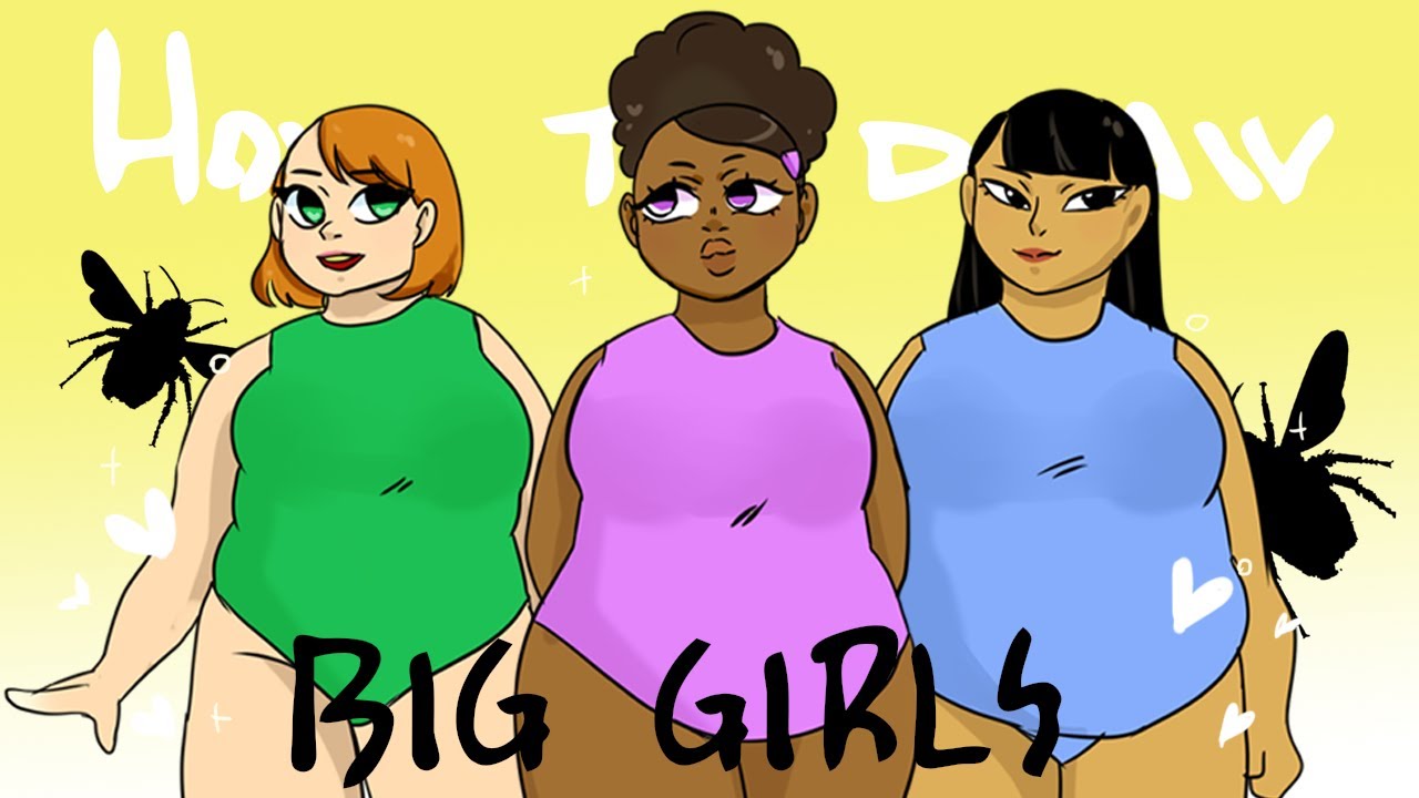 How To Draw Plus-Sized People!