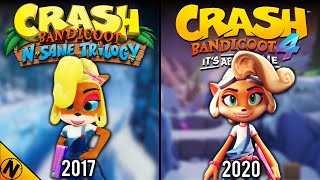 Crash Bandicoot 4 Vs N-Sane Trilogy | Direct Comparison Crash Bandicoot 4 Vs N-Sane Trilogy | Direct Comparison