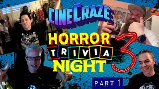 CineCraze: Horror Trivia Night 3 (Part 1) with Sean Clark + PreTexas Frightmare Weekend Chatter