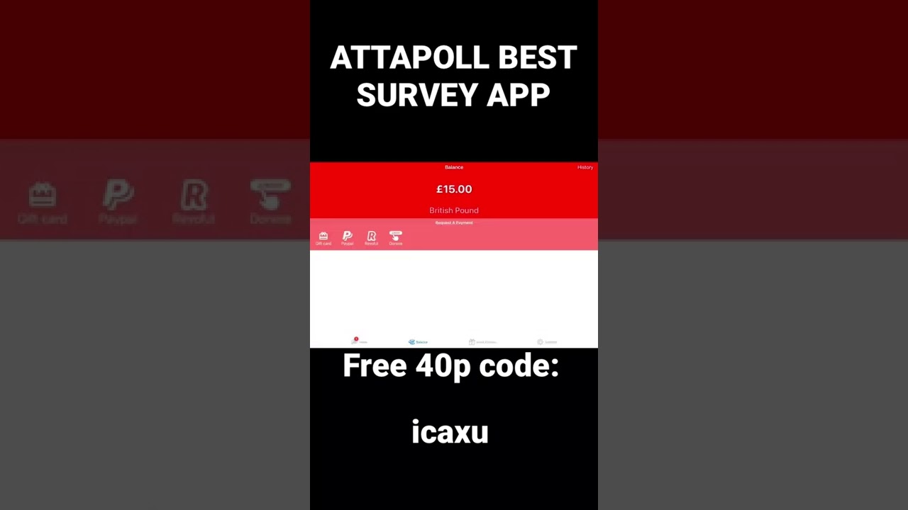 ATTAPOLL 40P CODE- ATTAPOLL REFERRAL CODE