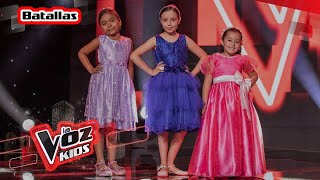 Anngie, Angie y Maité cantan ‘Popurrí Juan Gabriel’ - Batallas | La Voz Kids Colombia