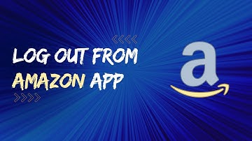 How to logout from Amazon Shopping app | How to logout Amazon account