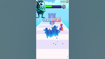 Join Blob Clash 3D Level 20 #shorts #gaming #gameplay