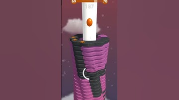 Stack Ball level 69 #trending #funny #gaming #gameplay #shorts