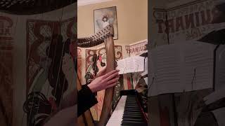 a part of &quot;I hope your world is kind&quot; by Auri on my Celtic harp Helena