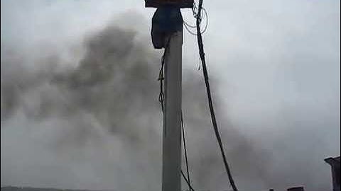 Thi công cọc ván BTCT dự ứng lực Driving prestressed concrete sheet pile