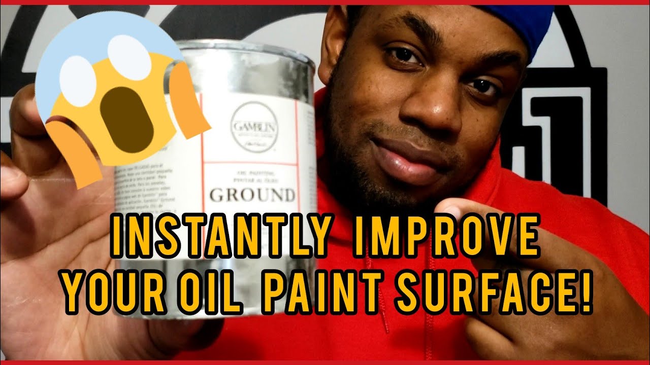 GAMBLIN OIL GROUND application step by step (how to apply OIL PAINTING  PRIMER/ GESSO vs OIL PRIMER) 