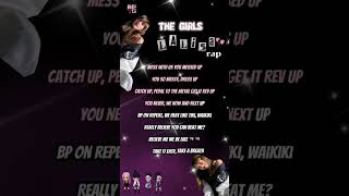 Lisa Rap in "THE GIRLS"|| #fypシ #blackpink #thegirls #lyrics #trending