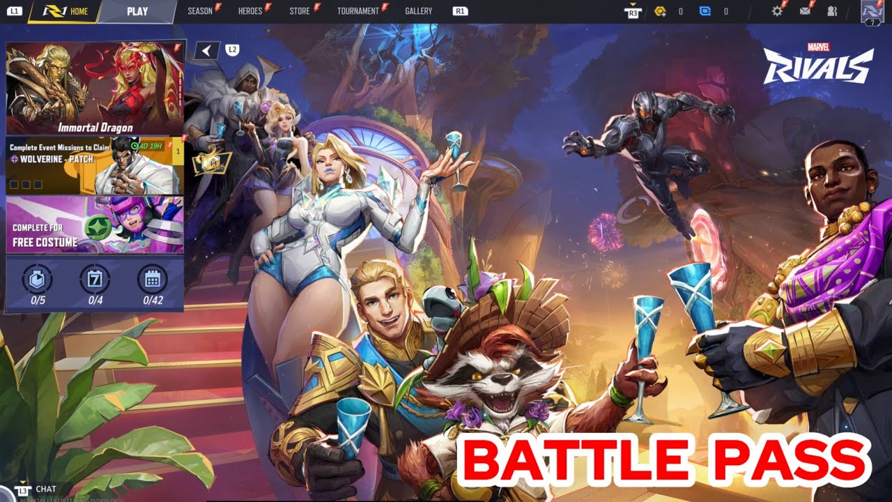 Marvel Rivals Season 2  Battle Pass