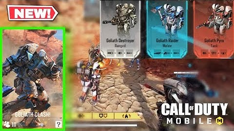 *NEW* Goliath Clash Gameplay Season 2 2023 | Goliath Raider vs Goliath Pyro | Cod Mobile Multiplayer