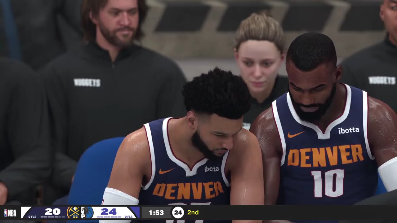 NBA 2K26 DENVER VS DALLAS