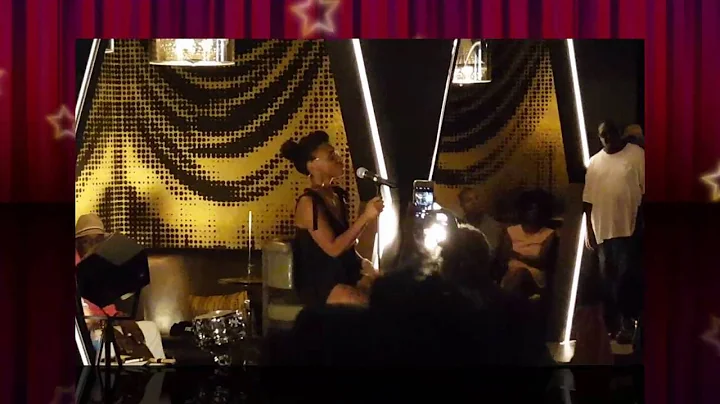Martina Sykes performing Live #broadwayattheW Moto...