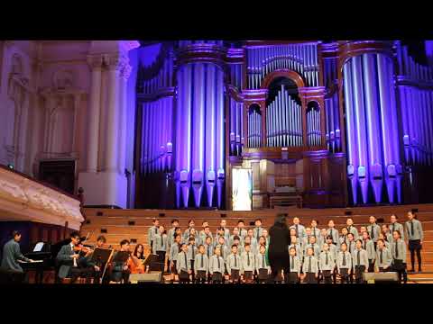 Kristin School (Junior ) Treble Clefs - MASKS - a live recording at THE KIDS SING at the Town Hall