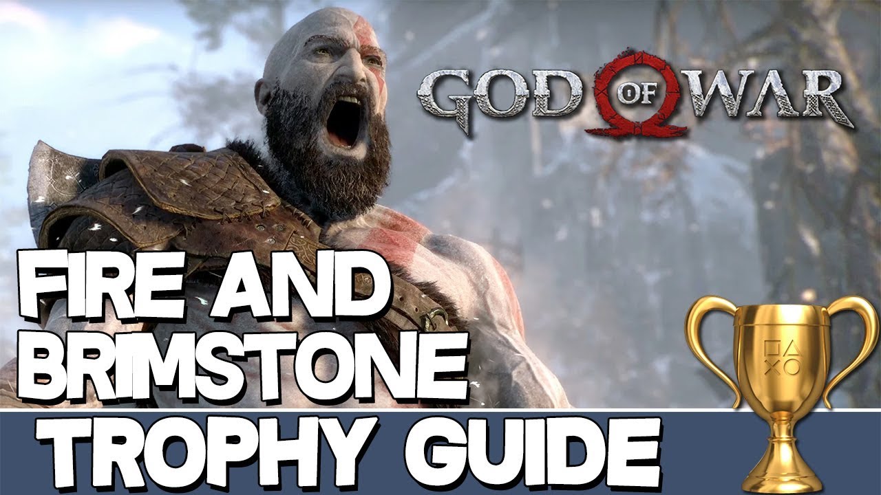 God Of War Fire And Brimstone Trophy Guide Youtube