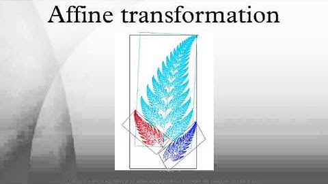 Affine transformation