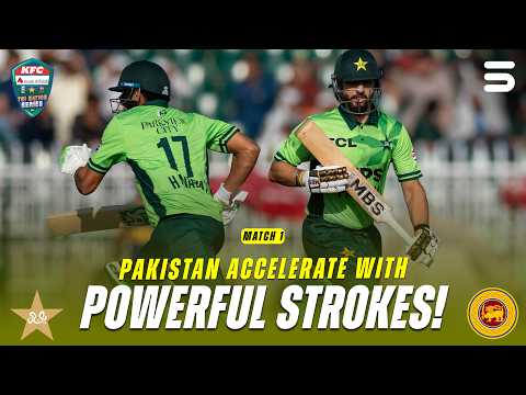 Salman Agha Takes Charge as Pakistan Accelerate! | Pakistan vs Sri Lanka | Match 1 | M9S1J