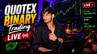 🔴 LIVE QUTEX TRADING | BINARY OPTIONS TRADING|