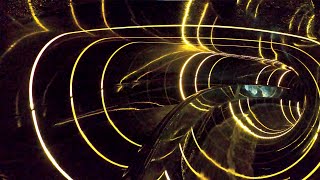 Futuristic LED Water Slides in Luxembourg | Réidener Schwemm - All Slides