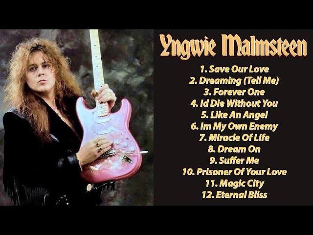 YNGWIE MALMSTEEN THE BEST class=