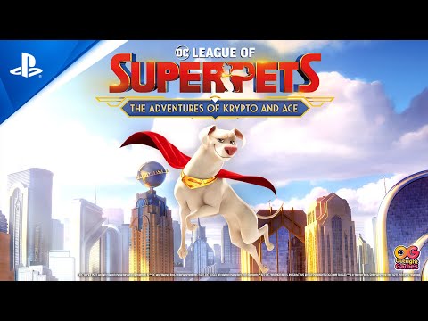 DC League of Super-Pets: The Adventures of Krypto and Ace - Announce Trailer | PS4