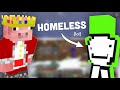 homeless dream build his first house! ft. technoblade commentary | Dream SMP