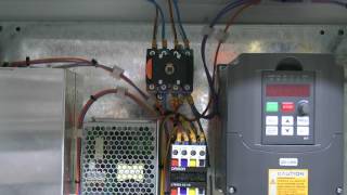 cnc router build #4 - cabinet power wiring & emergency stop circuit