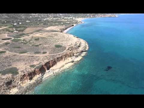 Phantom 3 - Agia Fotia coast Crete Greece, Ακτή Αγίας Φωτιάς Σητεία Κρήτη . 1080p 60FPS