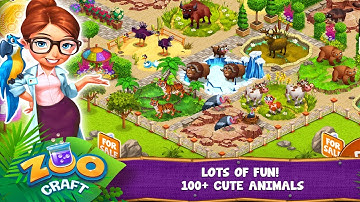 ZOOCRAFT Gameplay Trailer (iOS Android)