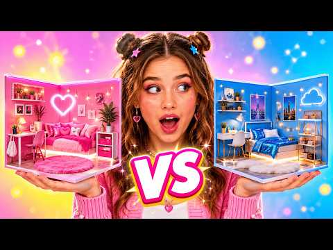 We Gave One Room Two Completely Different Makeovers! 😱✨ Dream Room Challenge