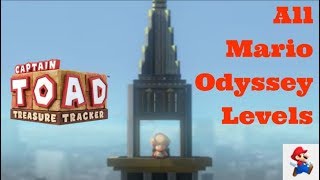 All Super Mario Odyssey Levels in Captain Toad (Switch)