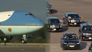 Arrival of US President Joe Biden in Lithuania for the NATO Summit